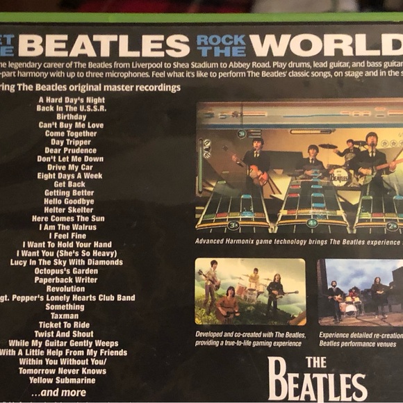 The Beatles Rock Band Xbox 360 Game - Picture 6 of 6